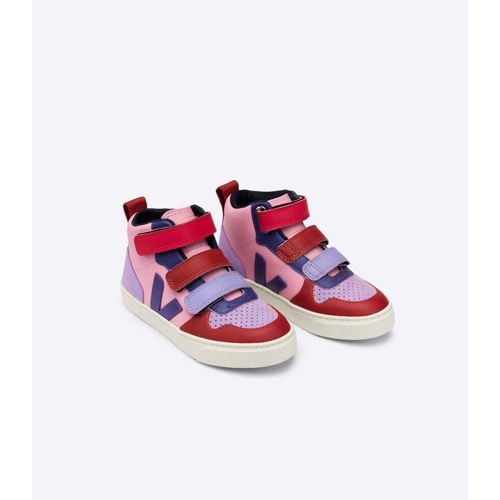 Veja V-10 MID CHROMEFREE Kids' High Tops Multicolor | CA 705PJJ